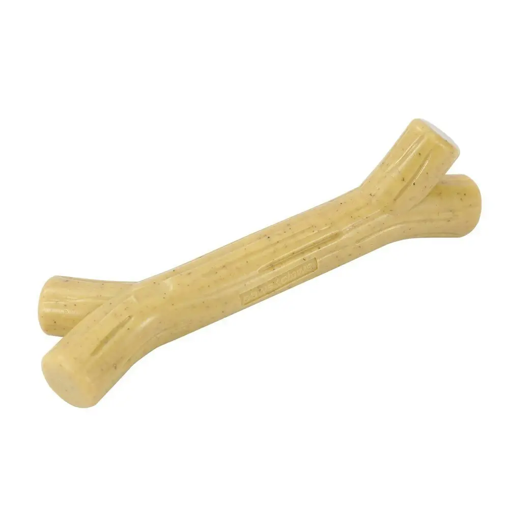 Paws & Claws BooBone 18.5cm Bamboo Fibre Bone Dog Chew Treat/Toy Peanut Butter