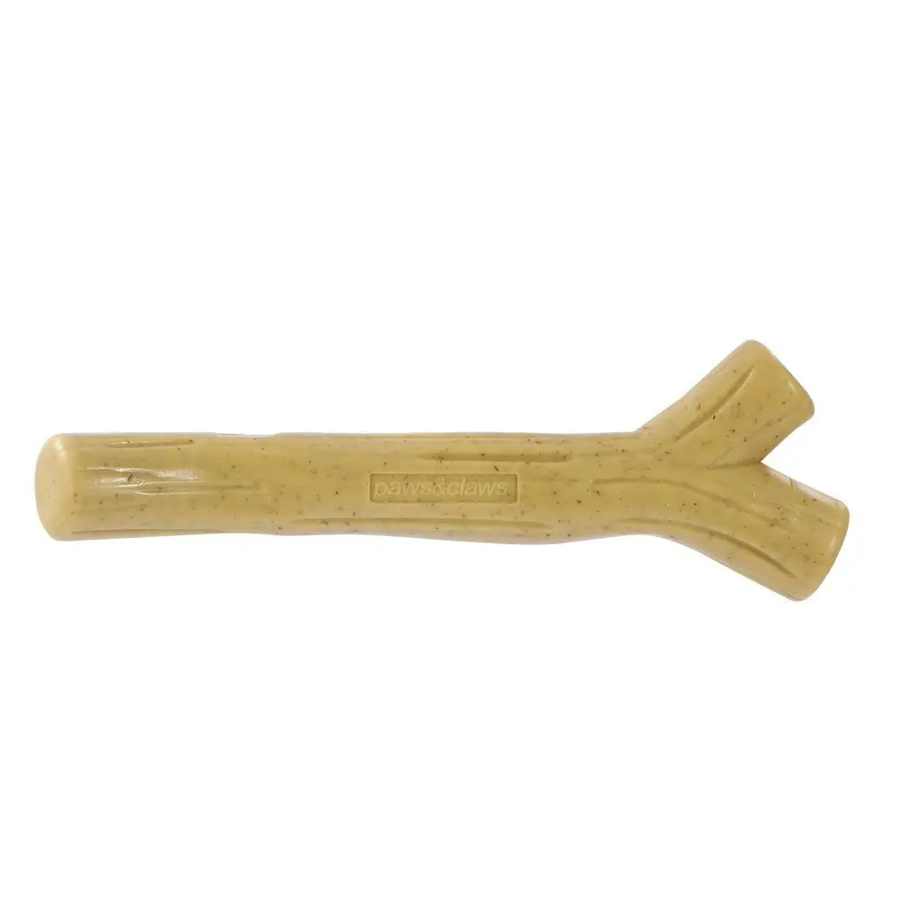 Paws & Claws BooBone 18.5cm Bamboo Fibre Bone Dog Chew Treat/Toy Peanut Butter