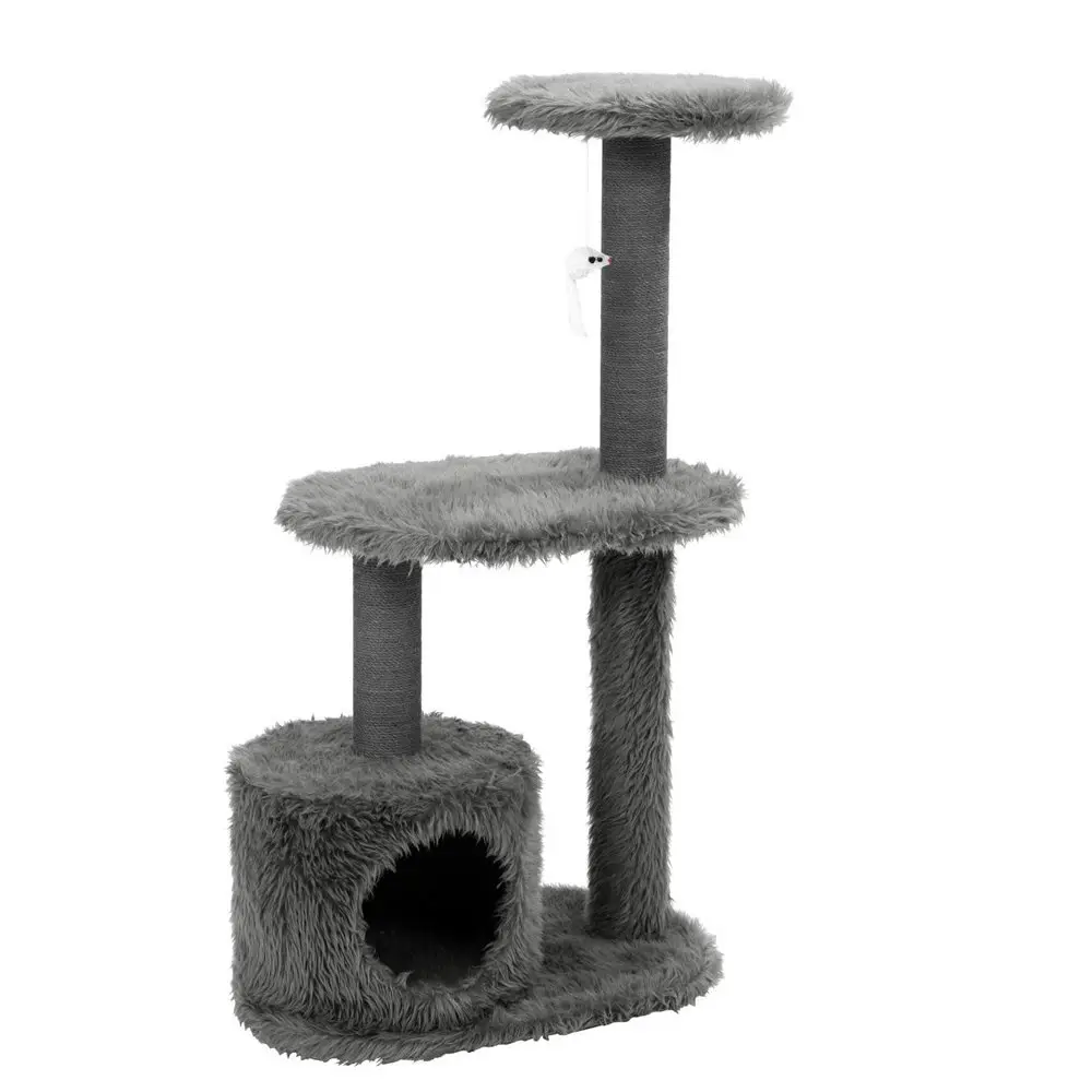 Paws & Claws Catsby 95cm Ormond Condo Cat/Pet Condo w/Scratching Post Charcoal