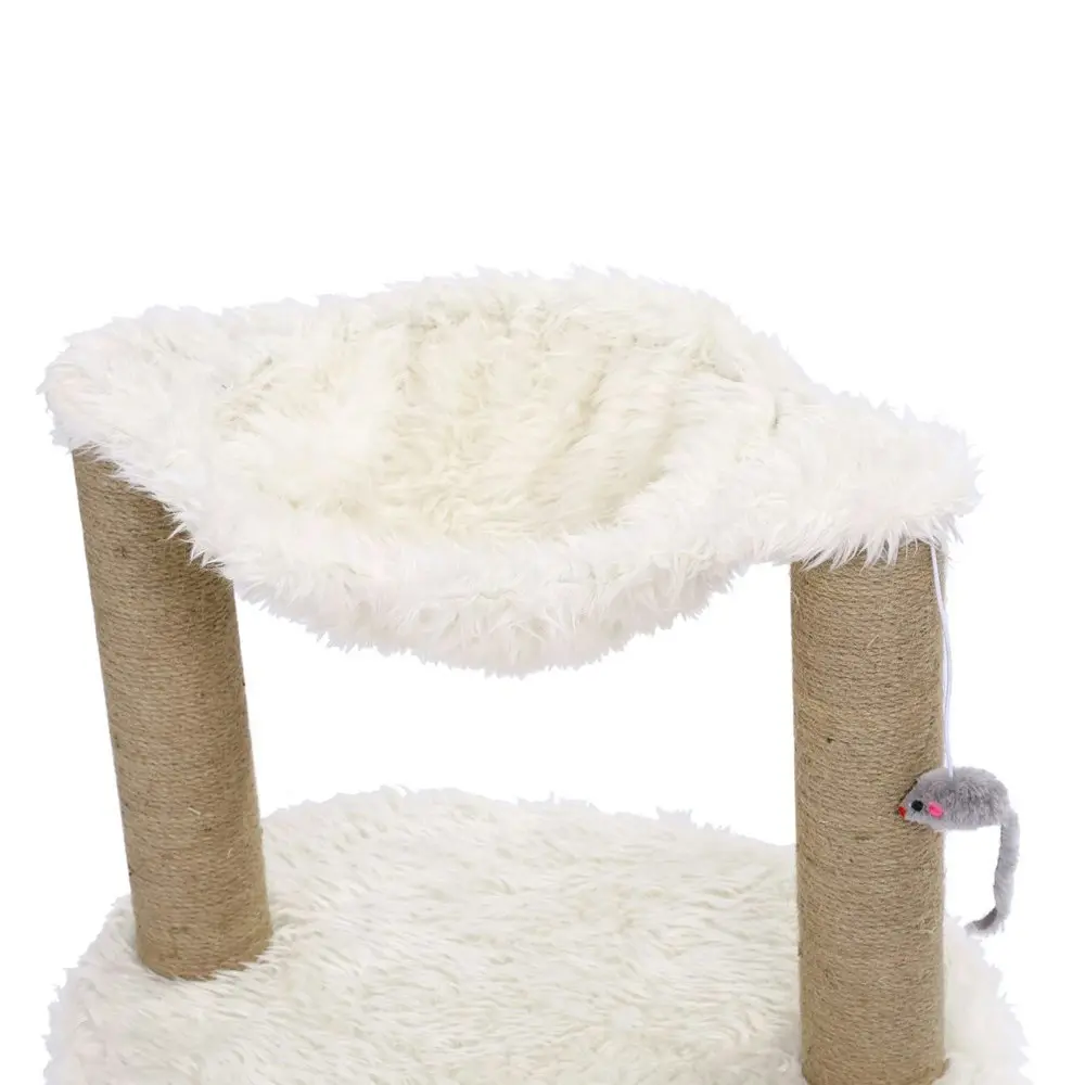 Paws & Claws Catsby 60cm Middle Park Cat/Kitten/Pet Condo Scratching Post - Sand