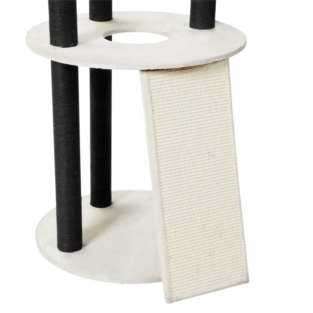 Paws & Claws 141cm Catsby Hampton Cat Tree Scratching Post Tower Pet Bed