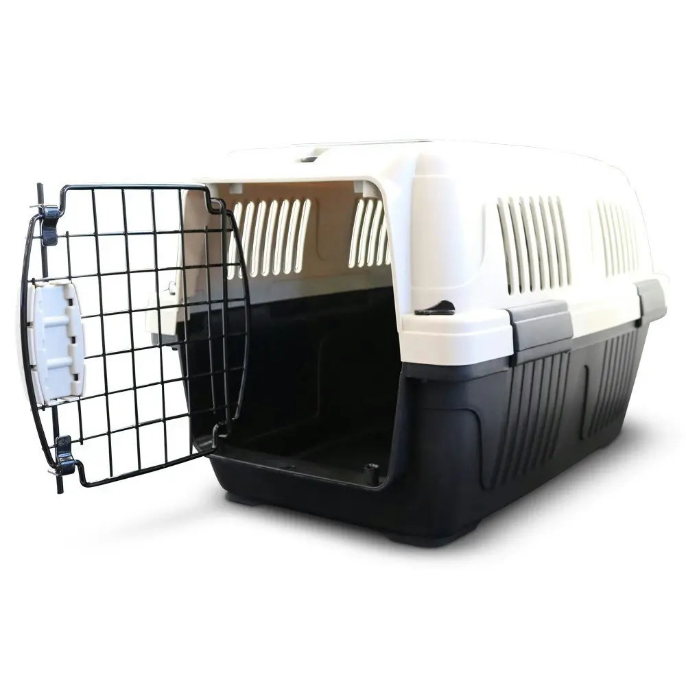 Paws & Claws 57cm SM Pet/Dog/Cat Carrier Kennel w/Lock Up to 30cm Pet Height