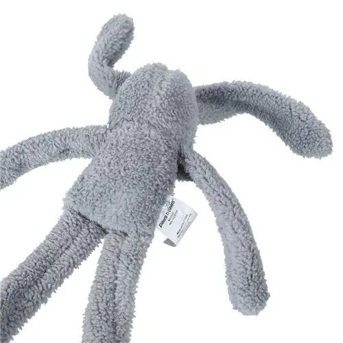 3x Paws & Claws 55cm Plush Rabbit Rag Doll Dog Interactive Toy w/ Squeaker Asst