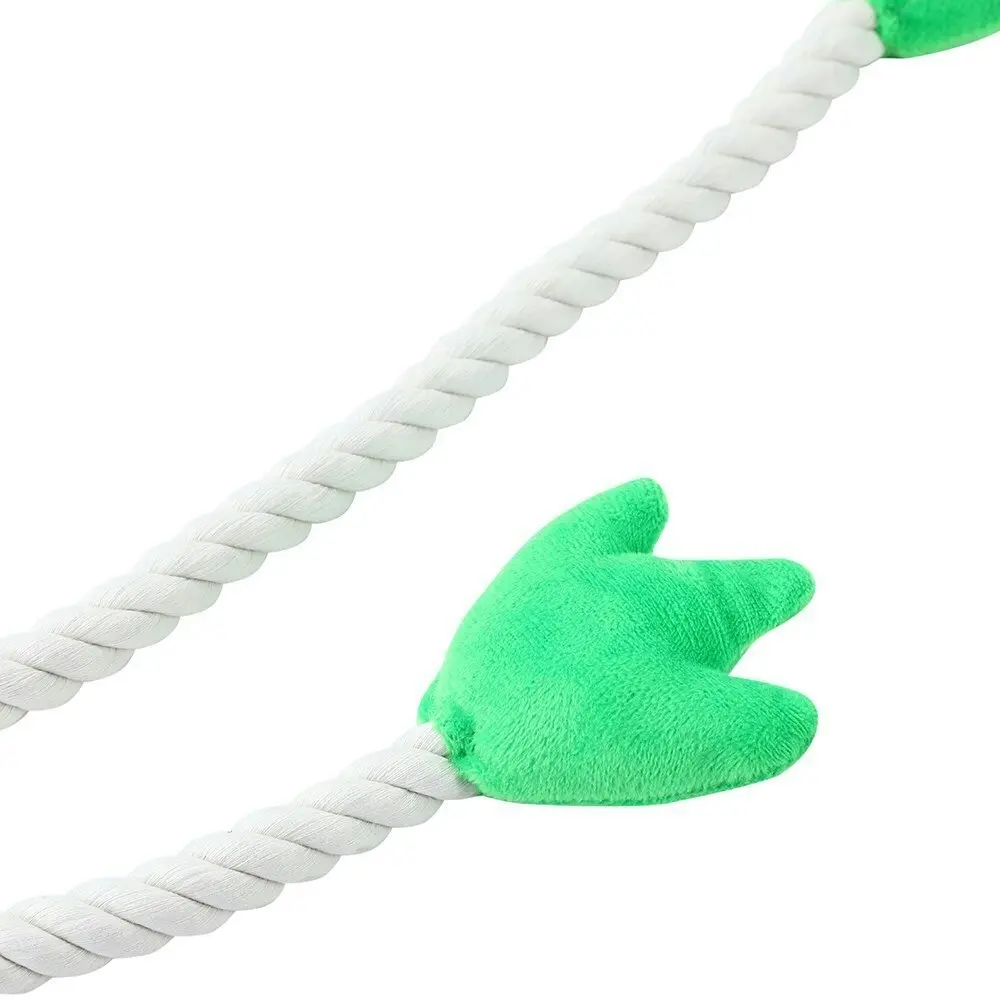 3x Paws & Claws Dog Toy 107cm Super Long Rope Leg Frog Pet Chew Bite w/ Squeaker