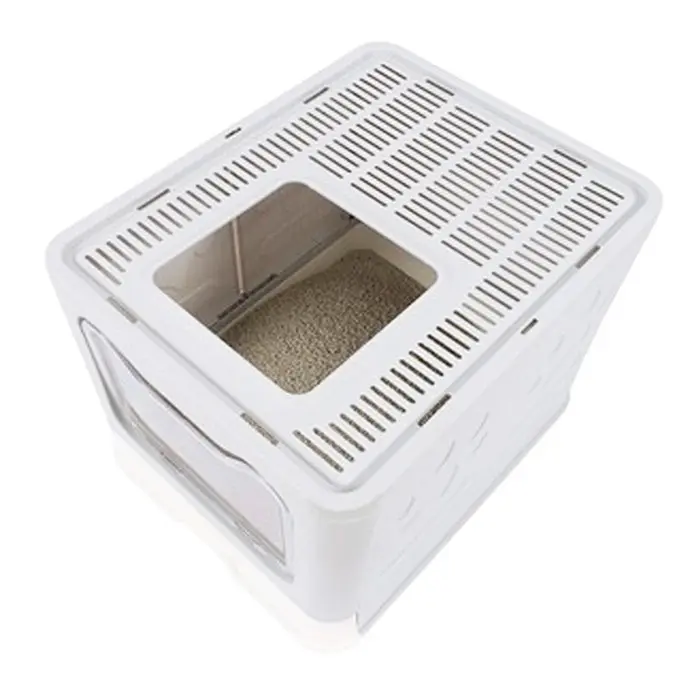 M-Pets SILE Pet Cat/Kitten Enclosed Drawer Front/Top opening Litter Box/Tray Set