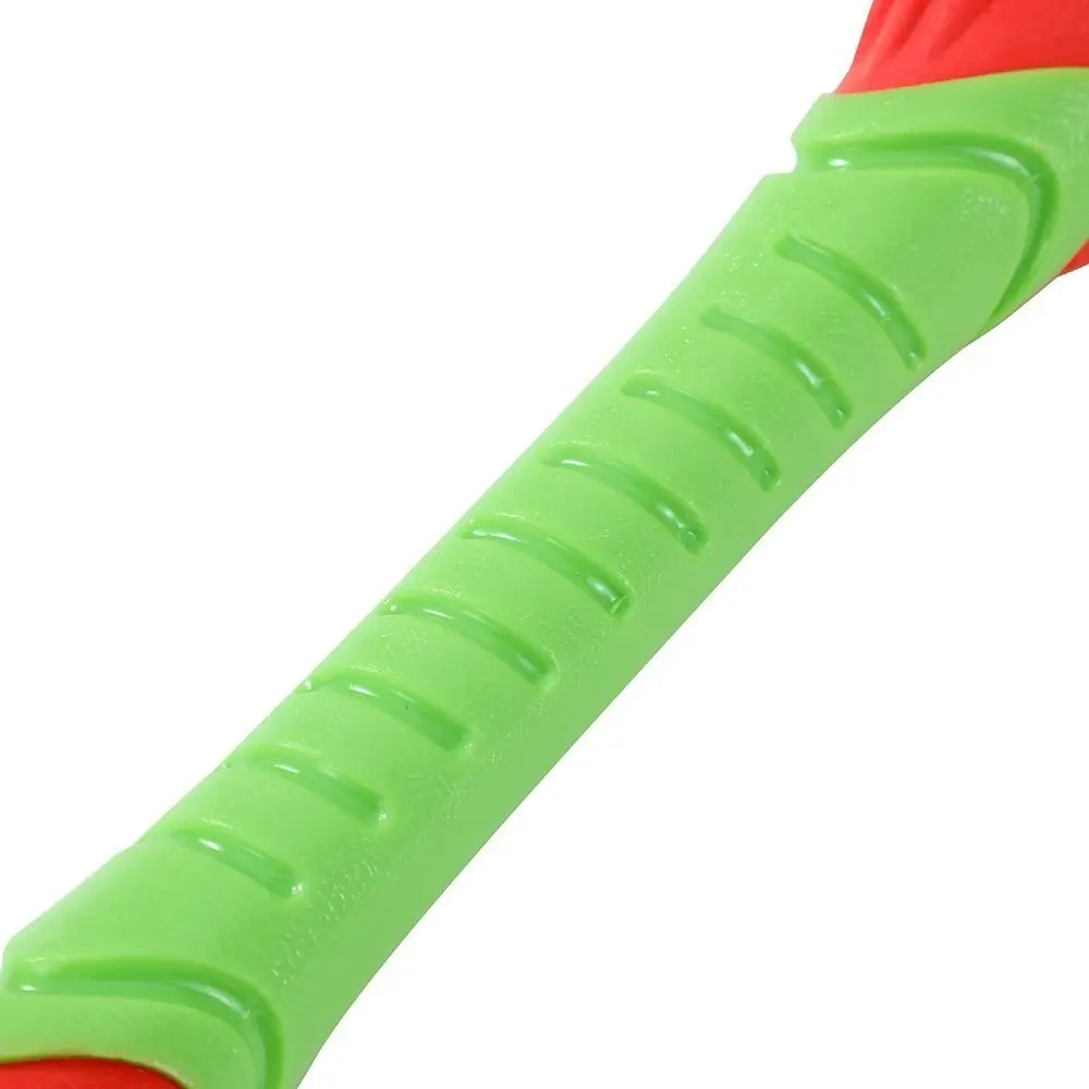 2x Paws & Claws Pet Dog 24cm Ultra Float TPR Baton Toy w/Squeaker Fun Play Green