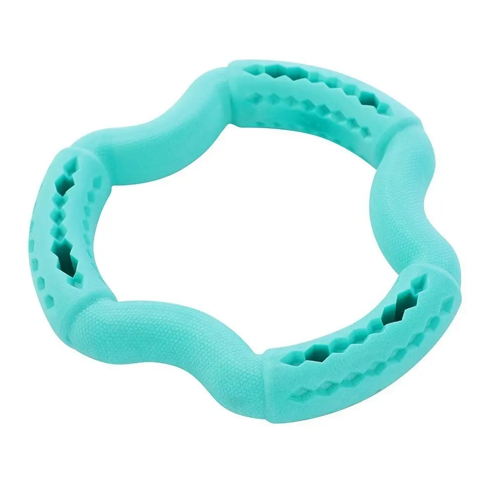 Paws & Claws 21x21x3.6cm Fetch N' Play Treat Ring Dog/Pet Rubber Toy Assorted