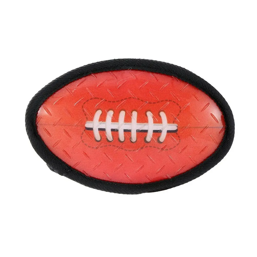 Paws & Claws 18cm Super Sports TPR Covered Oxford Football Pet Toy w/ Squeaker