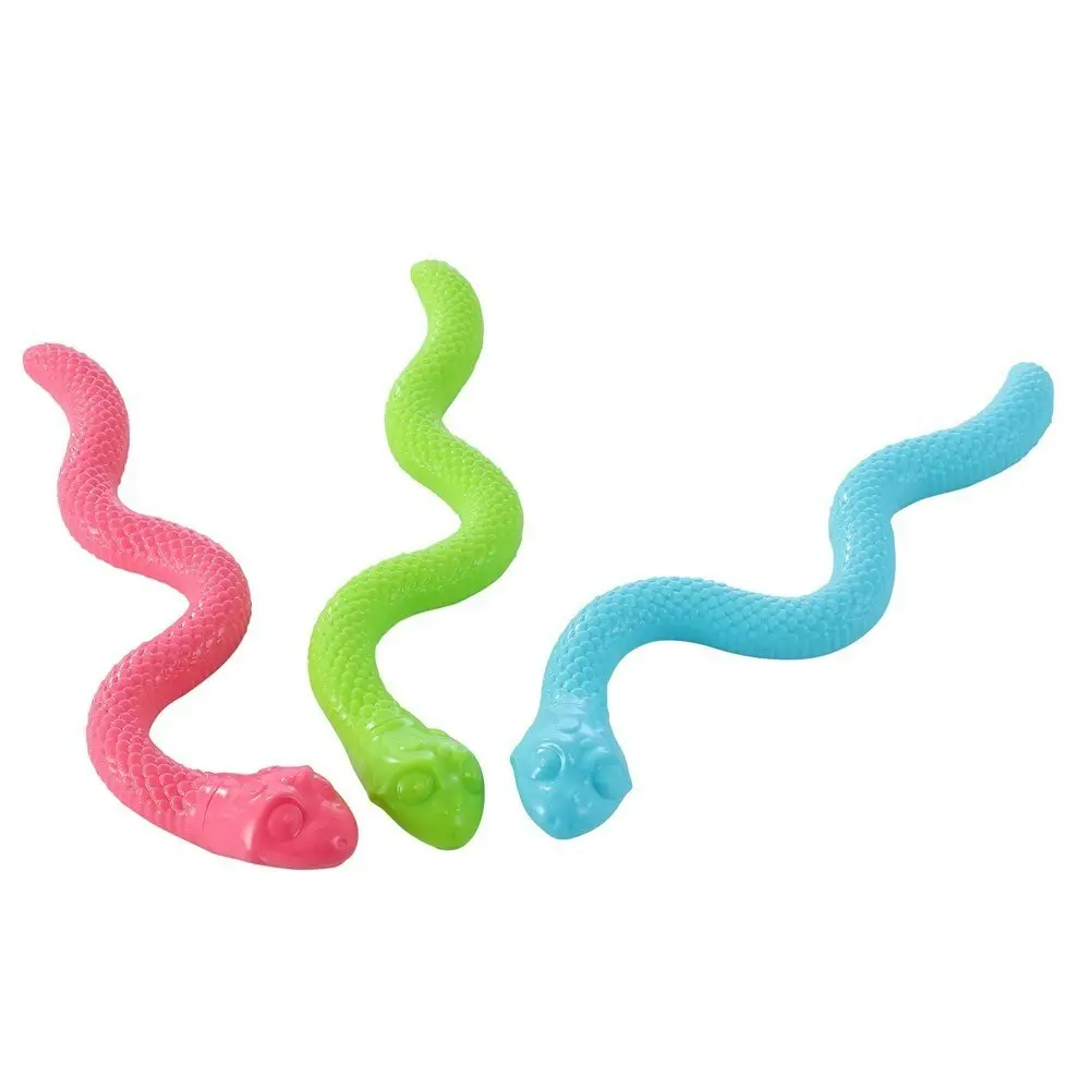 Paws & Claws 41cm Vinyl Flexi-Snake Animal Play Fun Toy For Dog/Pet Assorted