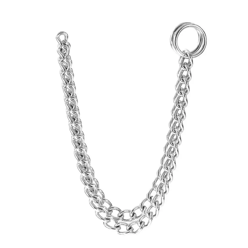 Paws & Claws 75cmx3.5mm Chain Pet Dog Neck Traning Collar Choker For XL Dogs