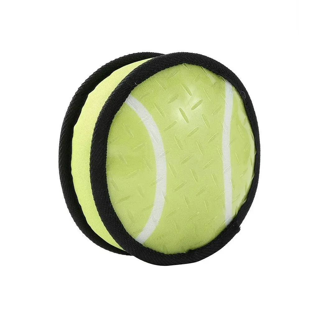 Paws & Claws 15cm Super Sports TPR Covered Oxford Tennis Ball Pet Toy w/Squeaker