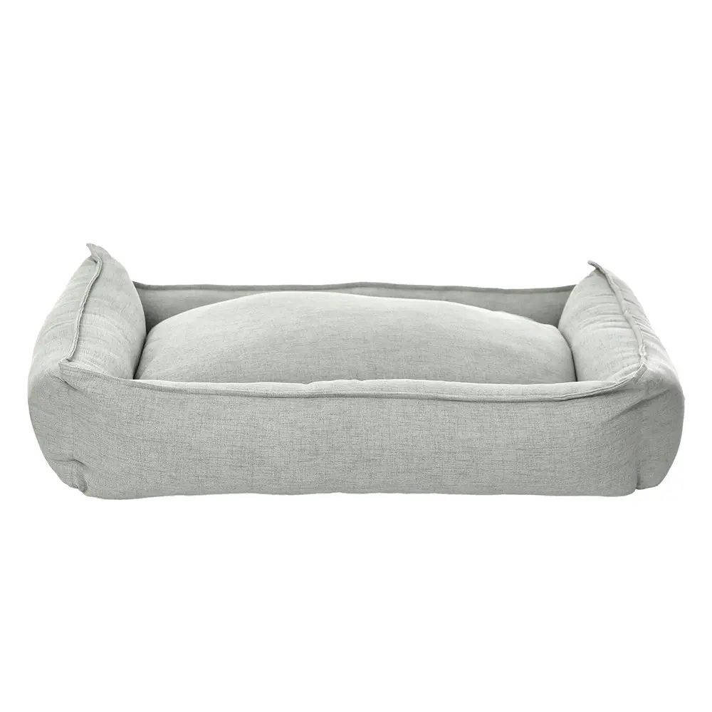 M-Pets Large 61 x 23 x 86 cm Moon Dog/Pet Bed Orange/Grey Anti Slip Soft/Comfy