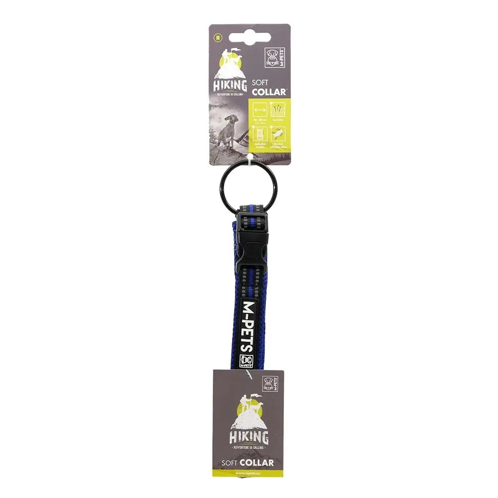 M-Pets Jolly 36cm Eco-Friendly Dog/Pet Adjustable Neck Collar Strap Medium Black