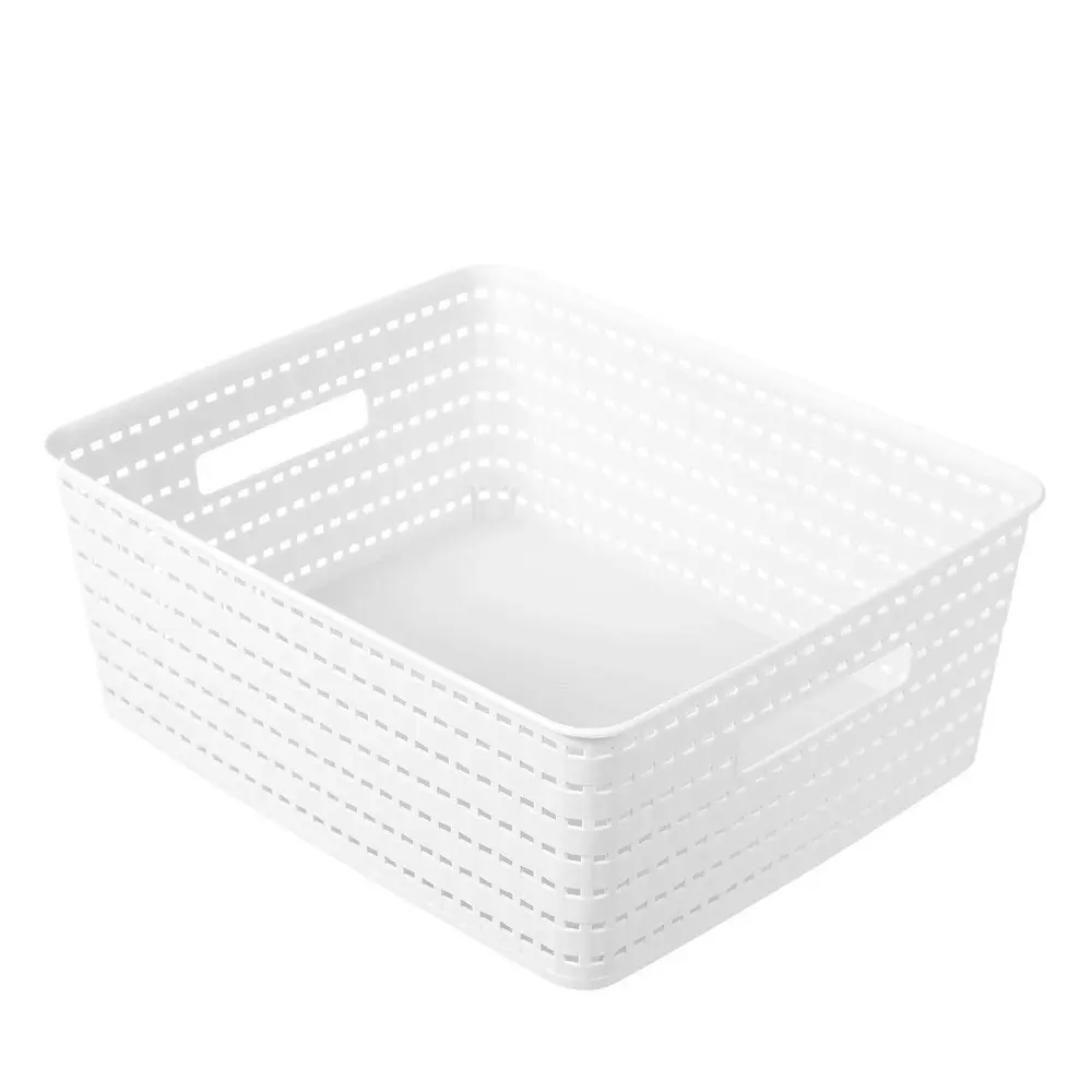 Boxsweden Woven Basket 35cm Home Office Storage Organiser Containers Assorted