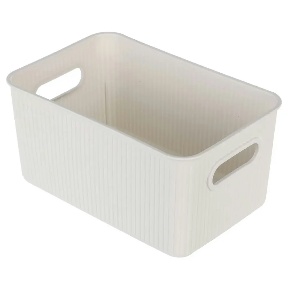 5x Boxsweden 27.5cm Kaia Storage Basket Organiser Container w/ Handles Assorted