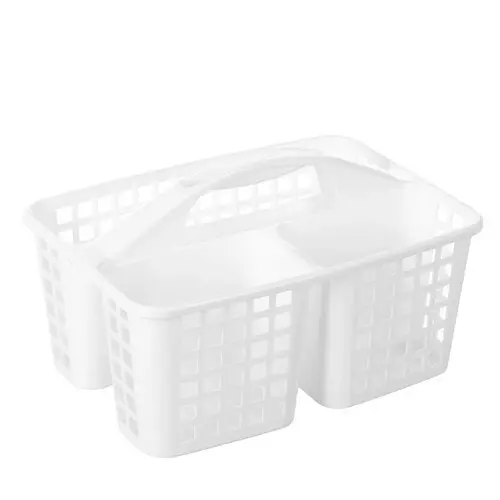 3x Boxsweden Cleaning Caddy 31cm 3 Compartments Cleaning Storage Container Asst