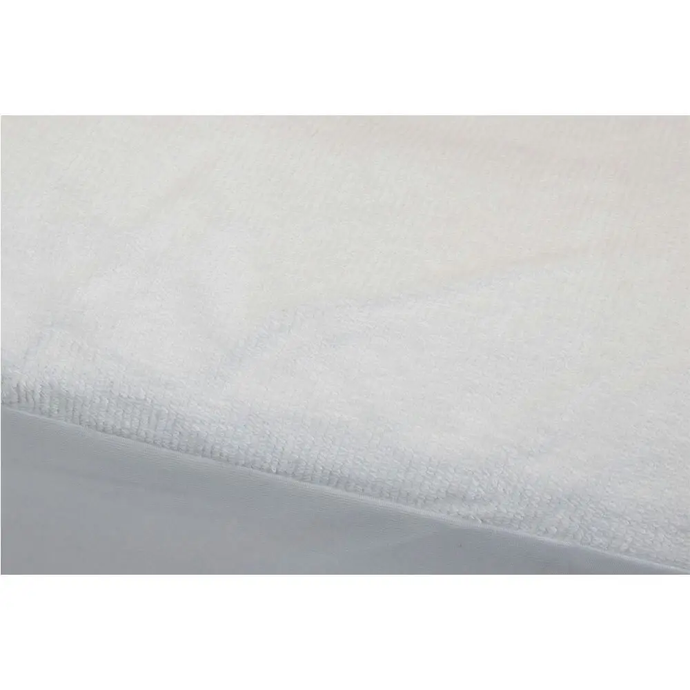 Ardor Waterproof Towelling Mattress Protector Queen Bed Fitted Cotton White