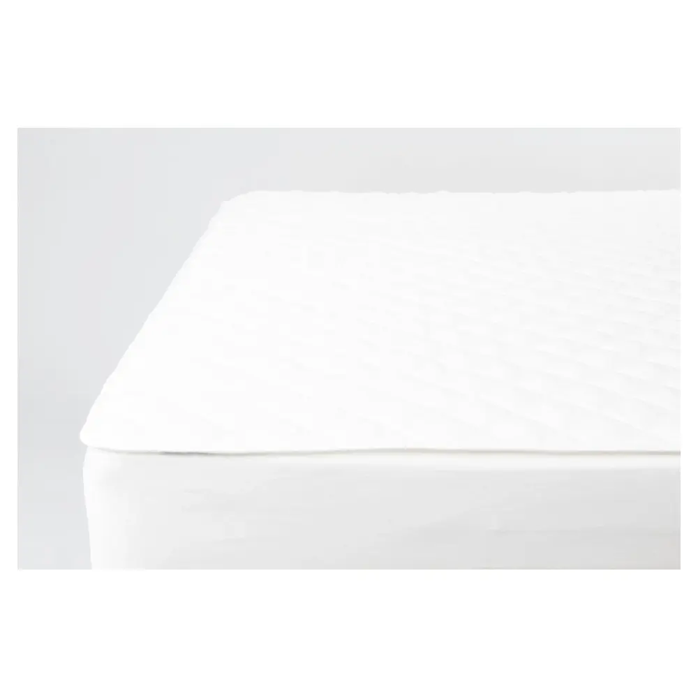 Sheraton Luxury Comfort Quilted Fitted Mattress Protector for Single Bed White