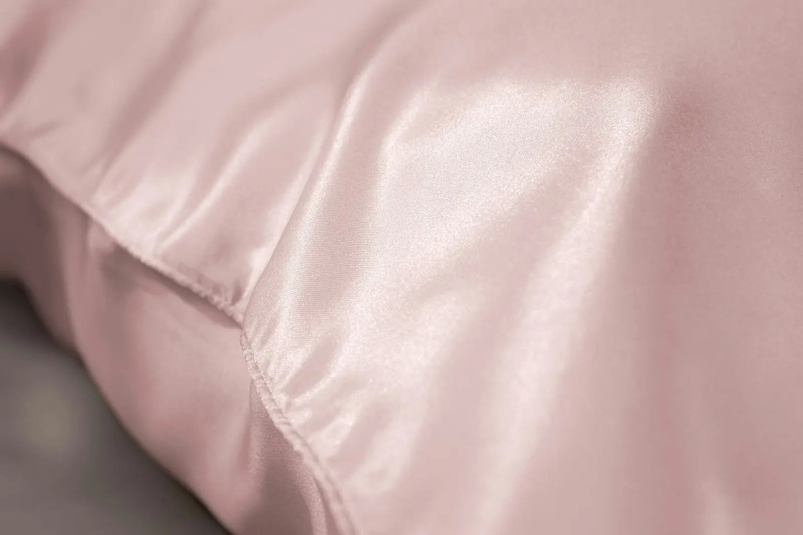 Ardor Soft Solid Pink 51x76cm Mulberry Satin Silk Pillowcase Cover Home Bedding