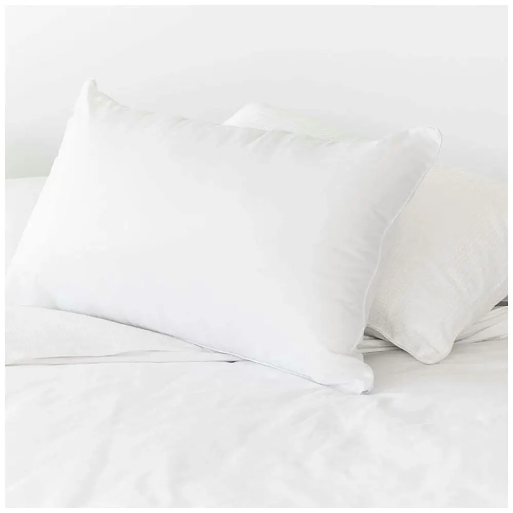 Tontine 46x72cm Allergy Plus Firm Cotton Sleep Pillow High Profile Home Bedding