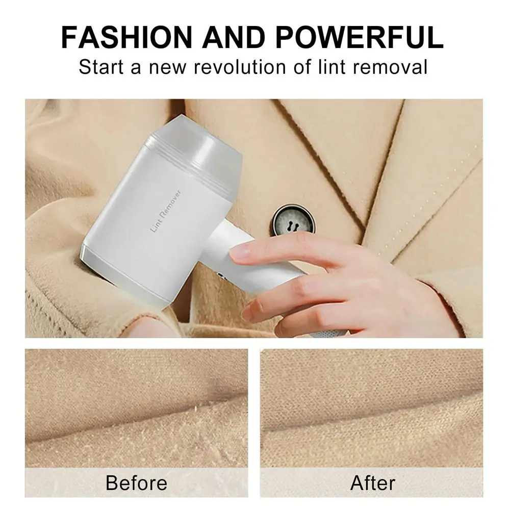 Sansai Fabric/Garment Lint Remover/Shaver USB Rechargeable Magnetic Adsorption