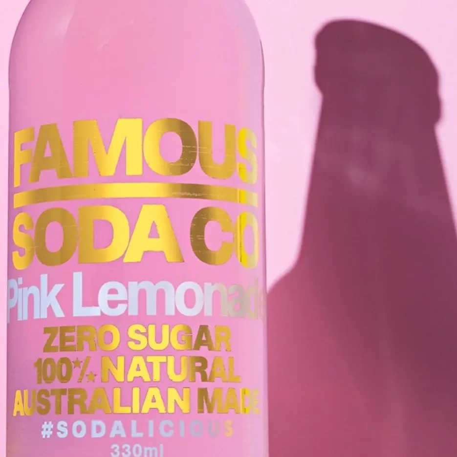 Pink Lemonade 330ml Bottles x 12