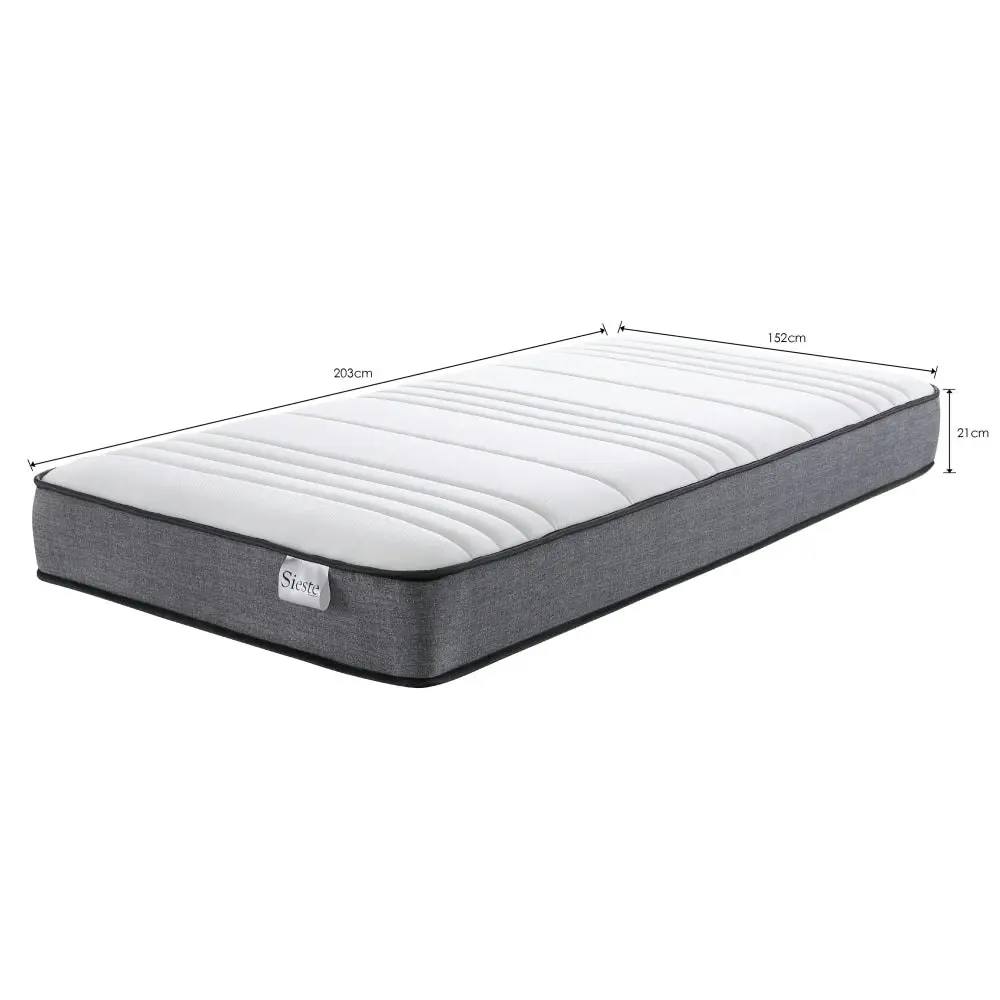 Design Square Brianna Pocket Spring Foam Polyester Mattress In A Box Bonnell - Queen