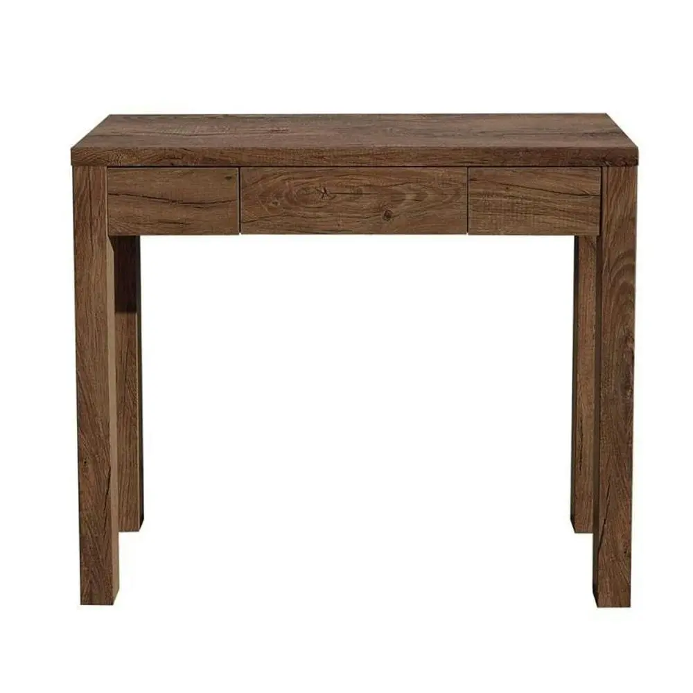 Karen Rectangular Wooden Hall Console Table - Antique Oak