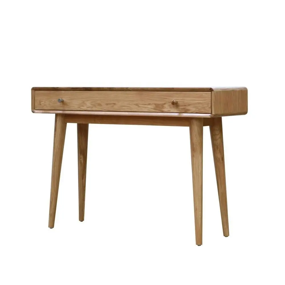 6IXTY Niche Console Hallway Entry Wooden Table With Drawer - Natural