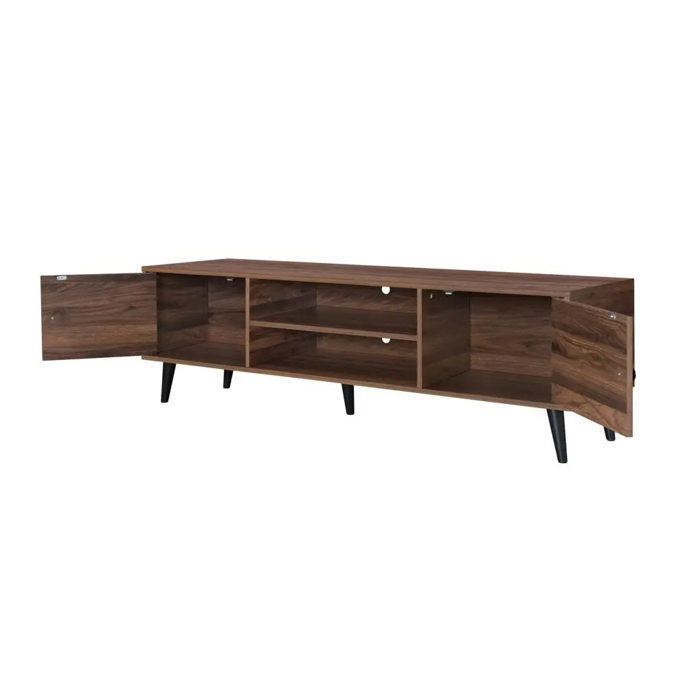 Moose Lowline Industrial Entertainment Unit TV Stand 150cm - Columbia Brown