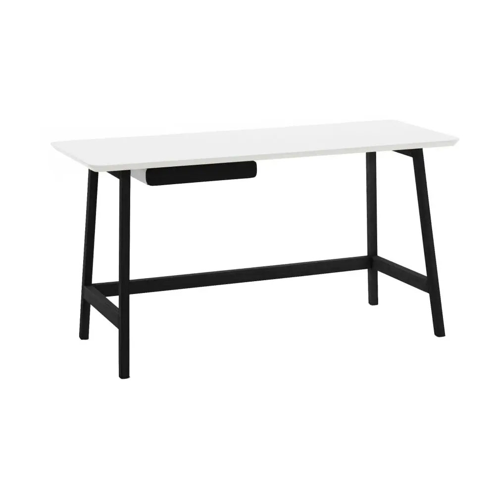 HomeStar Alexandria Office Study Comptuer Working Desk - Black