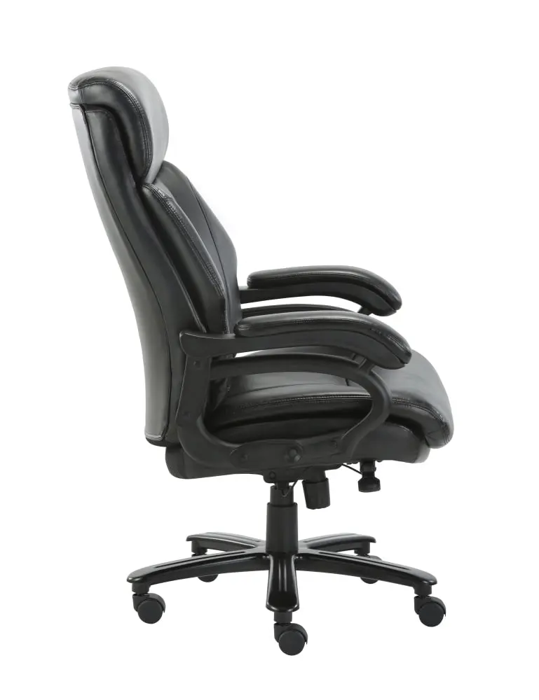 Maestro Furniture StarSpace B&T Comfort Coil Ergonomic Executive Manager Office Chair - Black