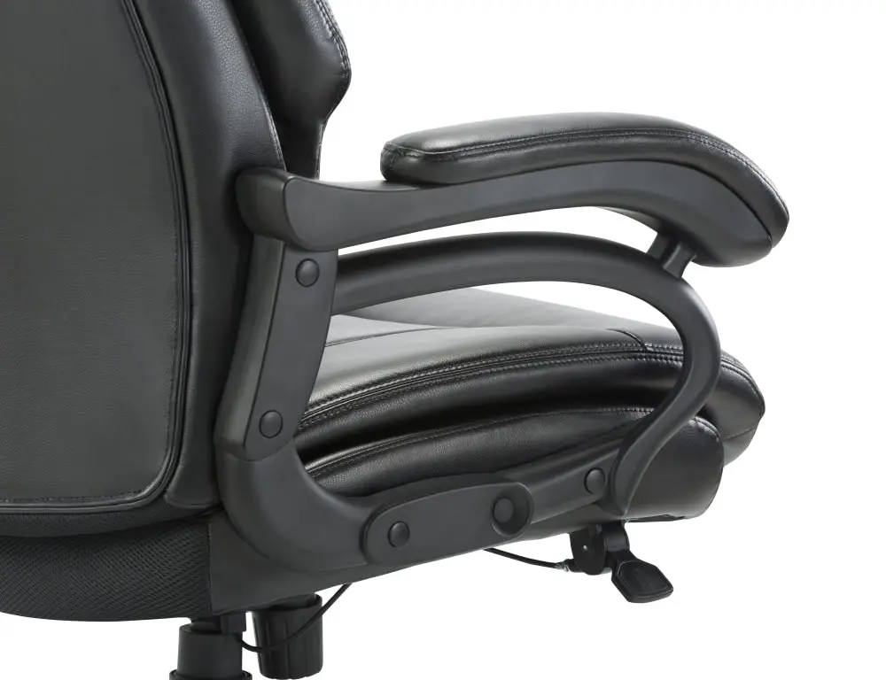 Maestro Furniture StarSpace B&T Comfort Coil Ergonomic Executive Manager Office Chair - Black