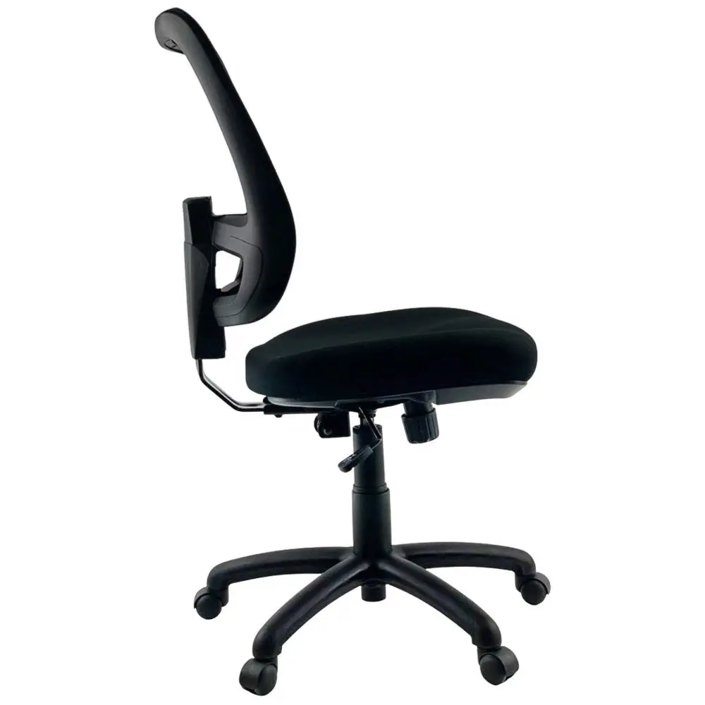 UNIX VELOX MIDNIGHT Mesh Bump Seat Comfort & Perfect Base Office Task Computer Chair - Black