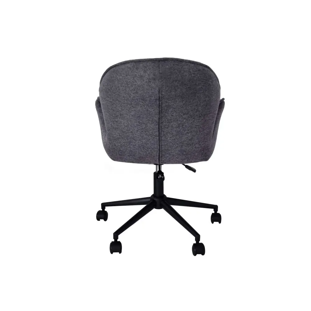 HomeStar Power Fabric Office Computer Task Chair - Grey