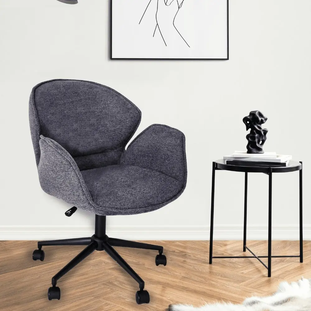 HomeStar Power Fabric Office Computer Task Chair - Grey