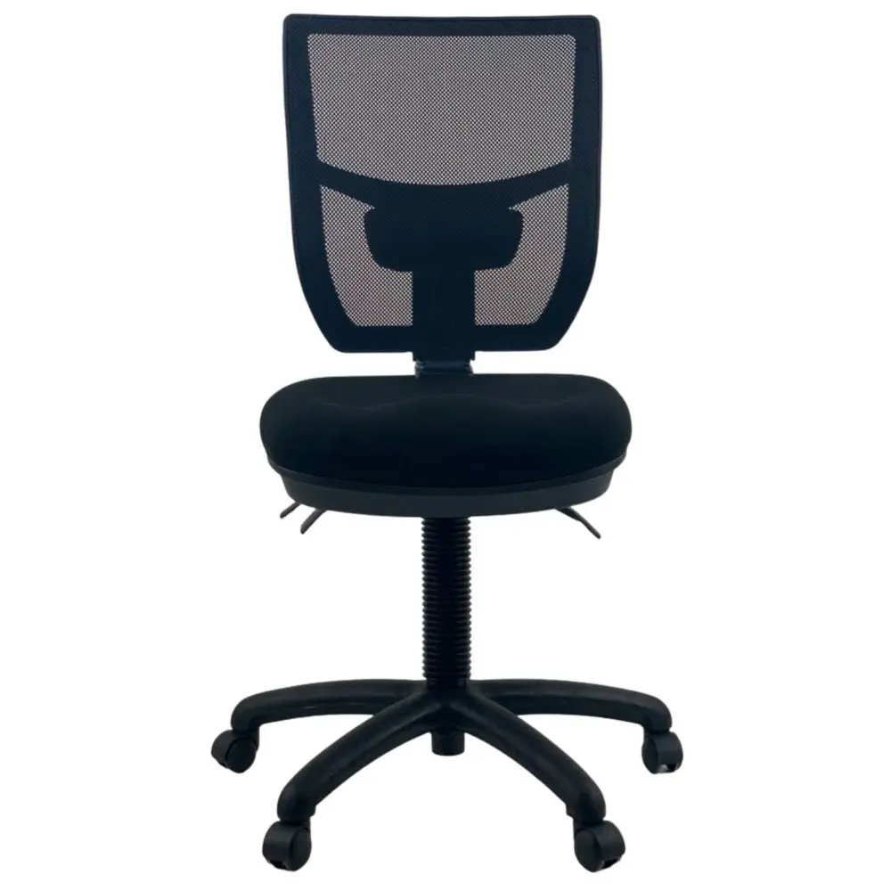 UNIX EISTEIN AFRDI Medium Back Handwheel Adjustable School Office Computer Chair - Black