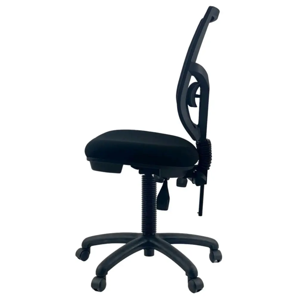 UNIX EISTEIN AFRDI Medium Back Handwheel Adjustable School Office Computer Chair - Black