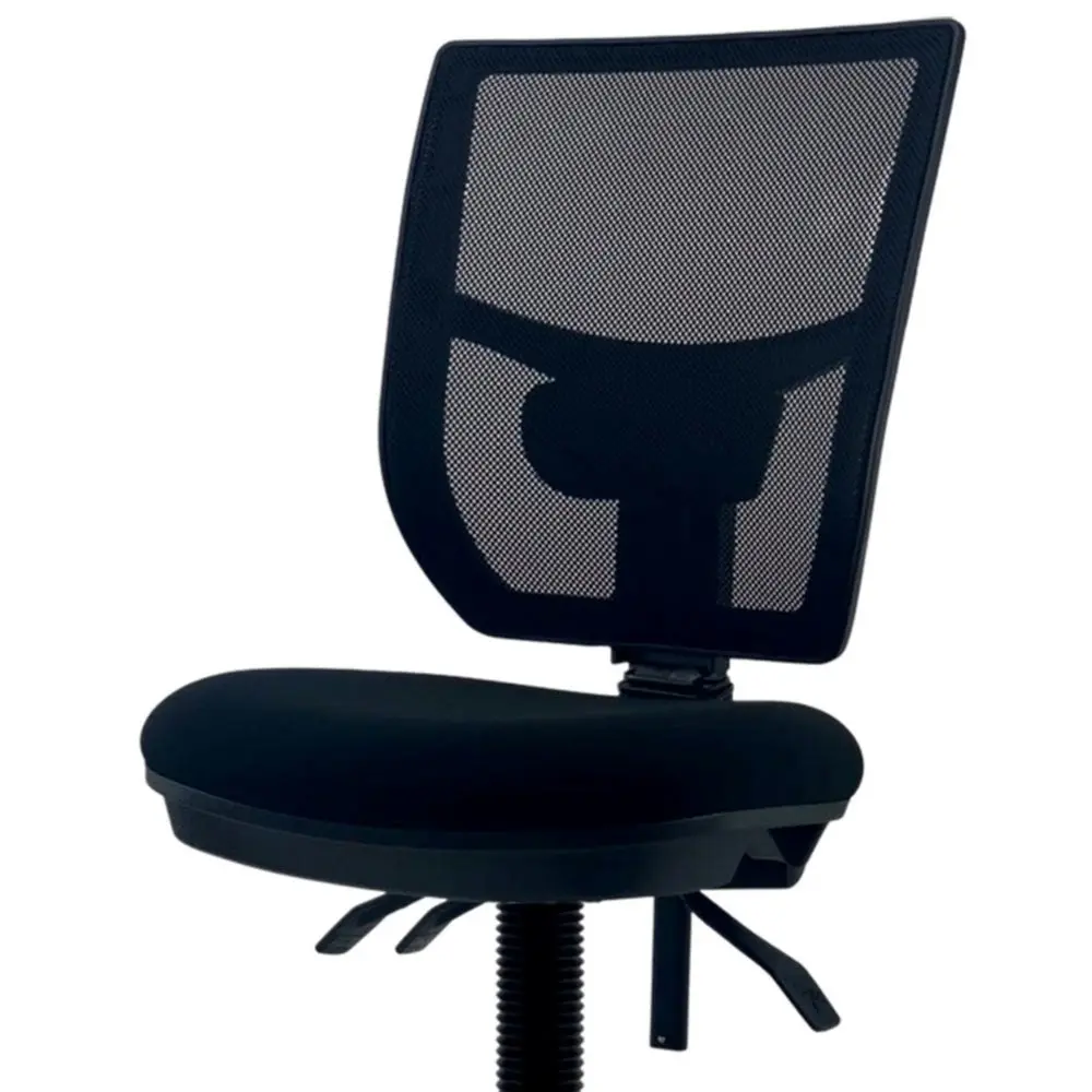 UNIX EISTEIN AFRDI Medium Back Handwheel Adjustable School Office Computer Chair - Black