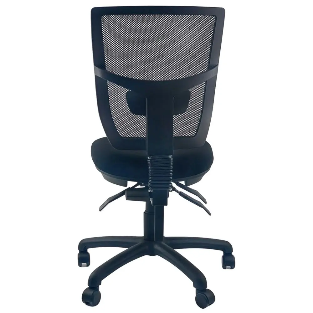 UNIX RACER AFRDI Mesh Easy Adjustable Handwheel  Office Task Computer Chair - Black