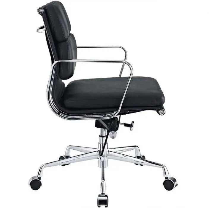 Eames Replica Soft Pad Management Office Chair - Low Back - Black