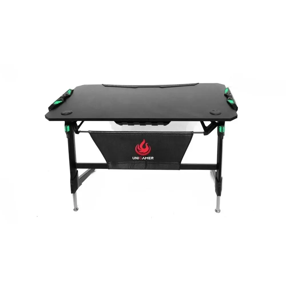 Maestro Furniture Unigamer RGB Gaming Working Office Desk - Black