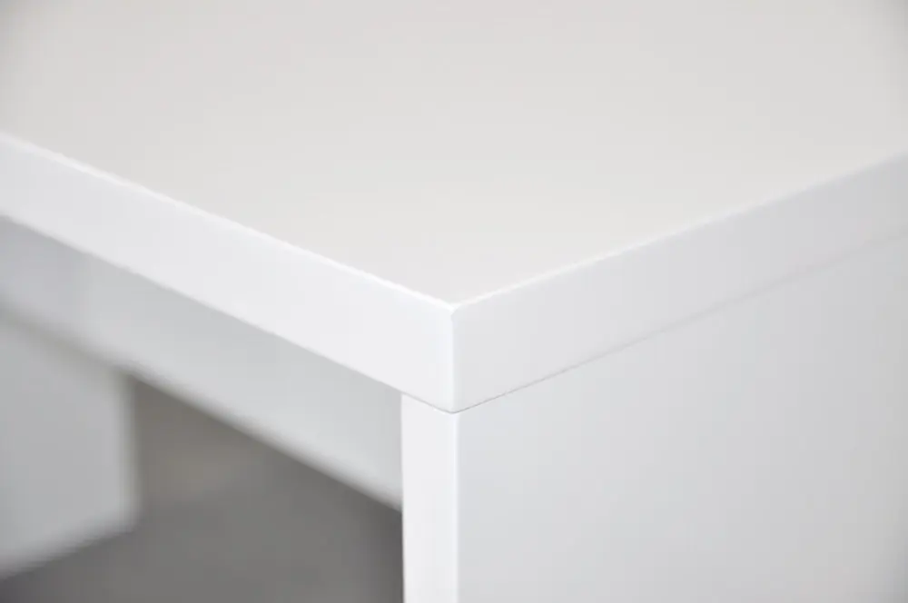 Abbey Small Office Desk - White