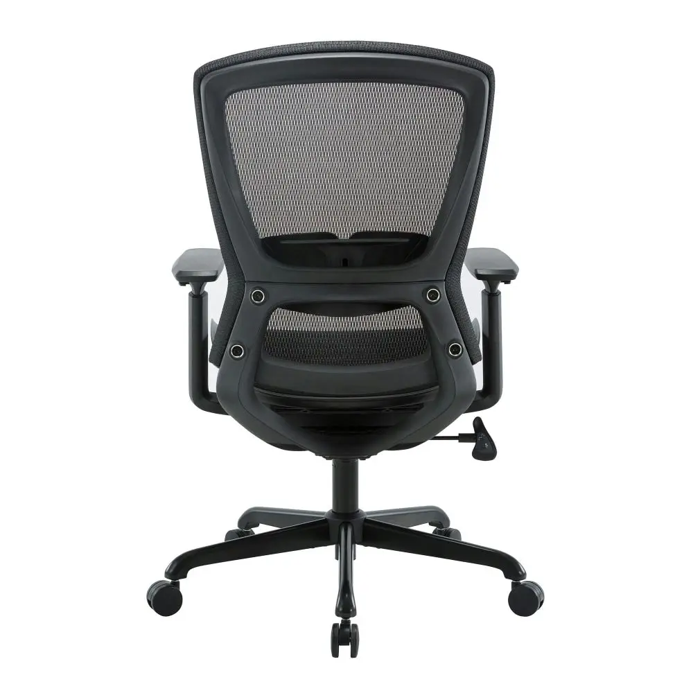 Maestro Furniture Daisy Fabric Seat Executive Manager Office Task Computer Working Chair - Black