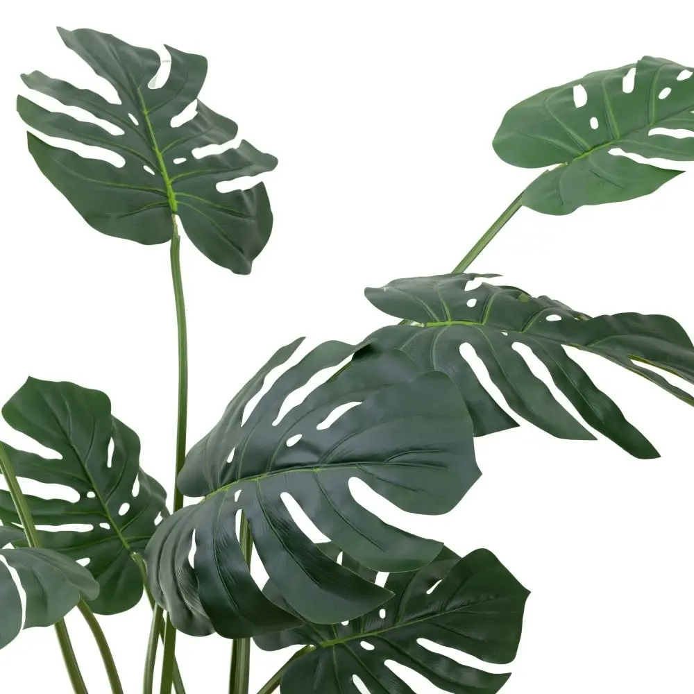 Glamorous Fusion Monstera Vine Artificial Fake Plant Decorative Arrangement 90cm Green