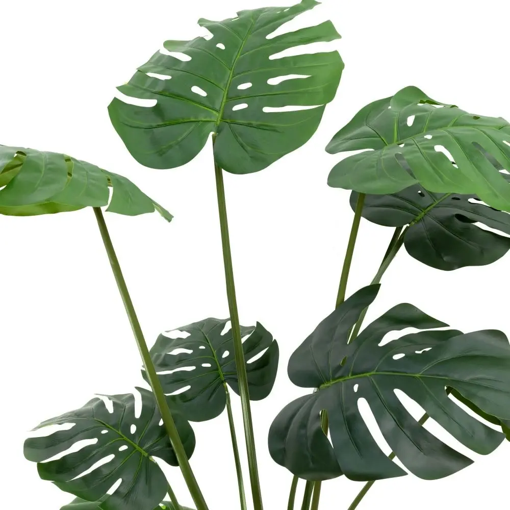 Glamorous Fusion Monstera Vine Artificial Fake Plant Decorative Arrangement 120cm Green