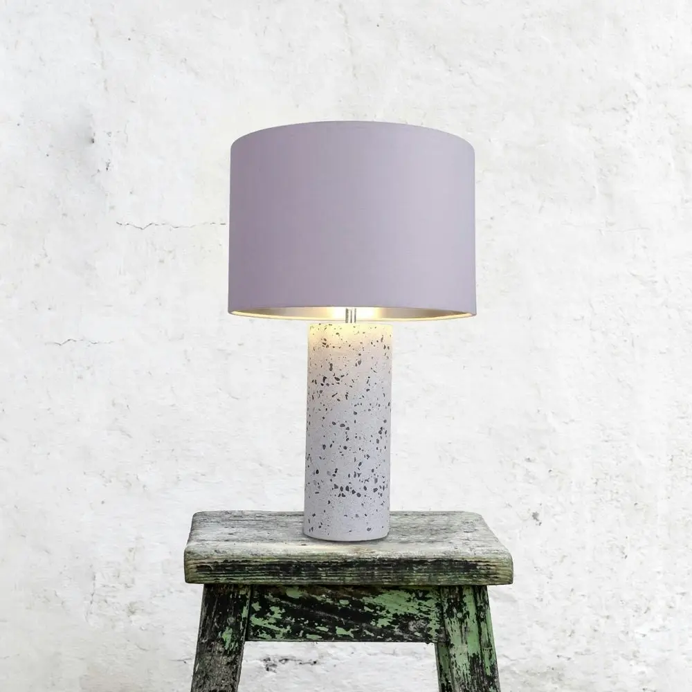 Pascal Terrazzo Modern Elegant Table Lamp Desk Light - White