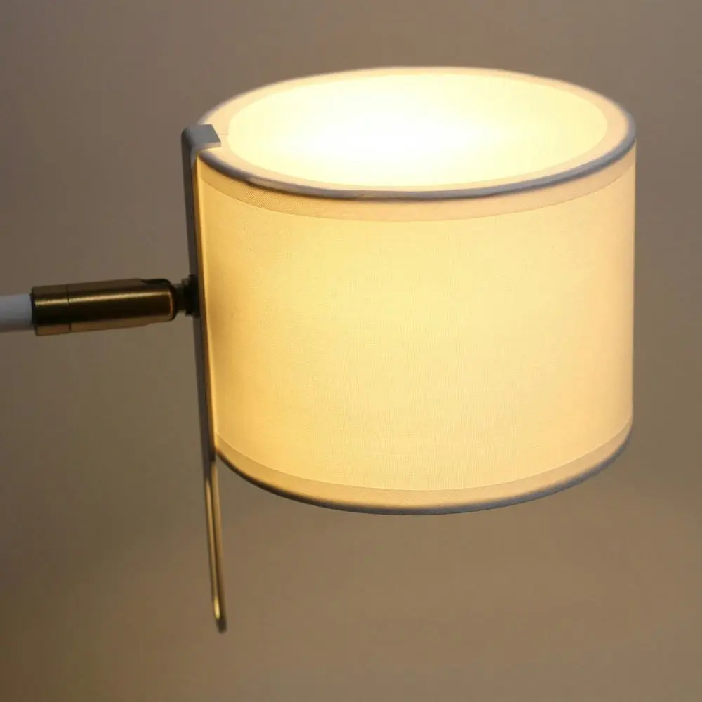 Bianca Modern Elegant Table Lamp Desk Light - White