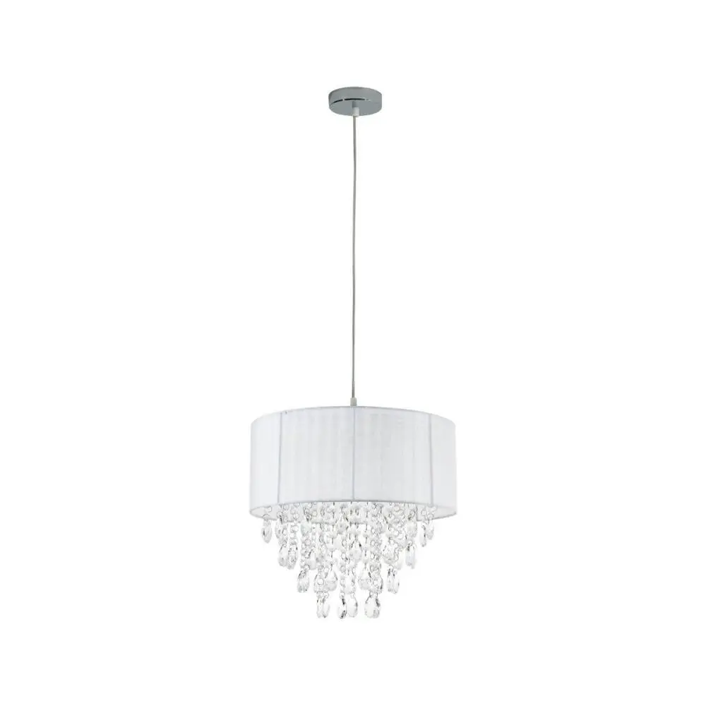 Dahlia Modern Elegant Pendant Lamp Chandelier Ceiling Light - White