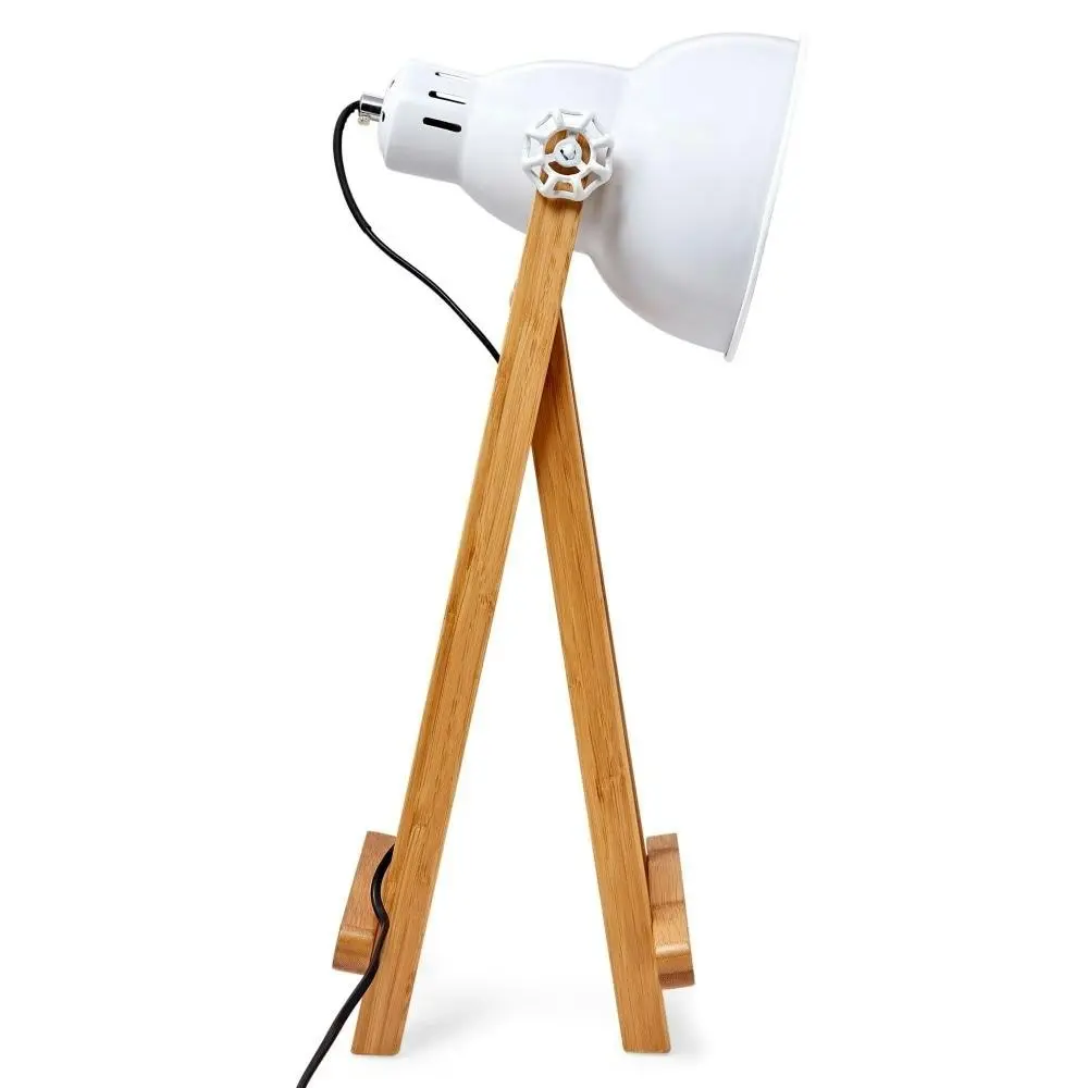 New Oriental Edna Classic Table Desk Lamp - Natural / White